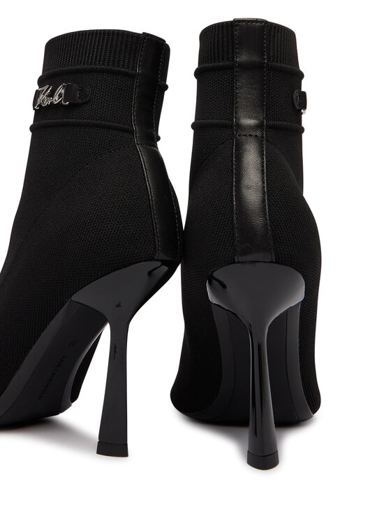 KARL LAGERFELD Ботильйони KARL LAGERFELD Pandara KL31346A Чорний