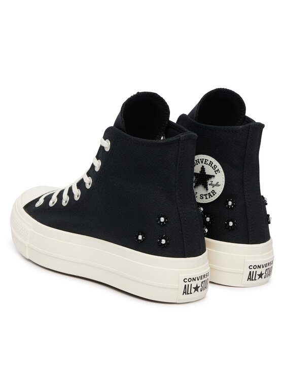 Converse Кеди Converse Chuck Taylor All Star Lift Platform Beads A17787C Чорний