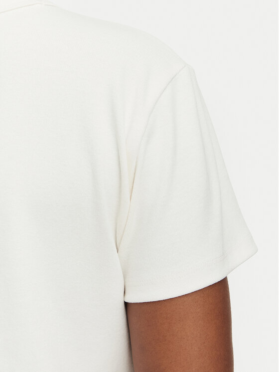 HUGO HUGO Camiseta Delanor_4 50570857 Blanco Cropp Fit