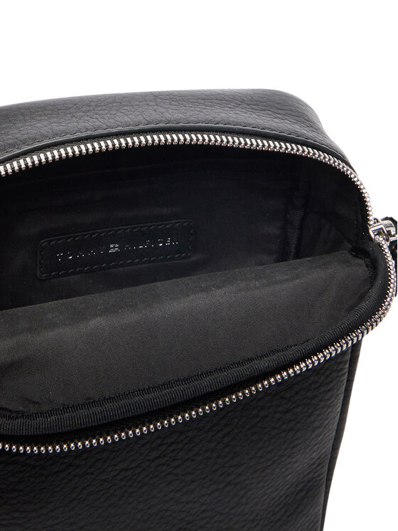 Tommy Hilfiger Saszetka Tommy Hilfiger Th Bus Leather Mini Reporter AM0AM14393 Czarny