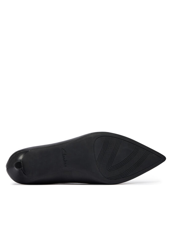 Clarks Туфлі Clarks Zarey Court 26183156 Чорний