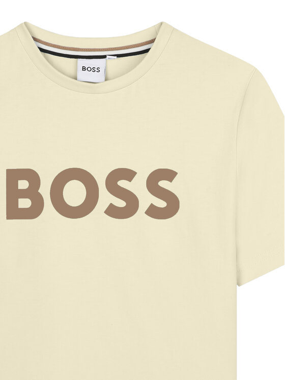 BOSS BOSS Camiseta J52711 D Beis Regular Fit