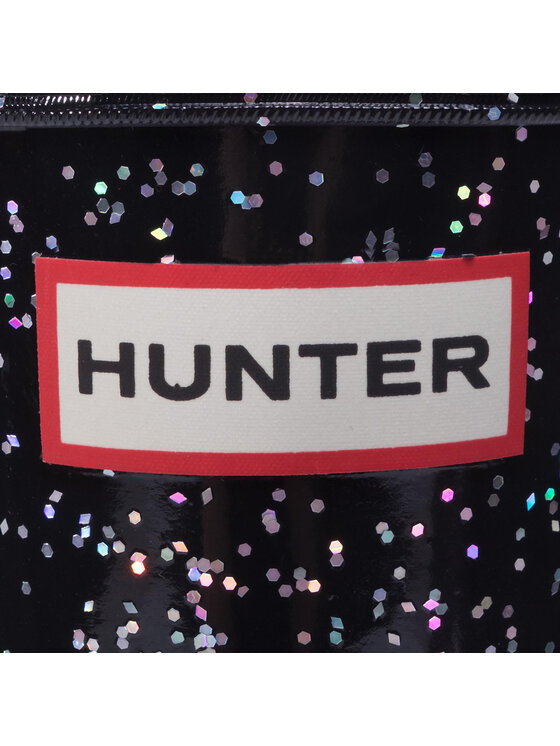 Hunter Holínky Hunter Org Kids Giant Glitter Boots JFT6075RGT Černá