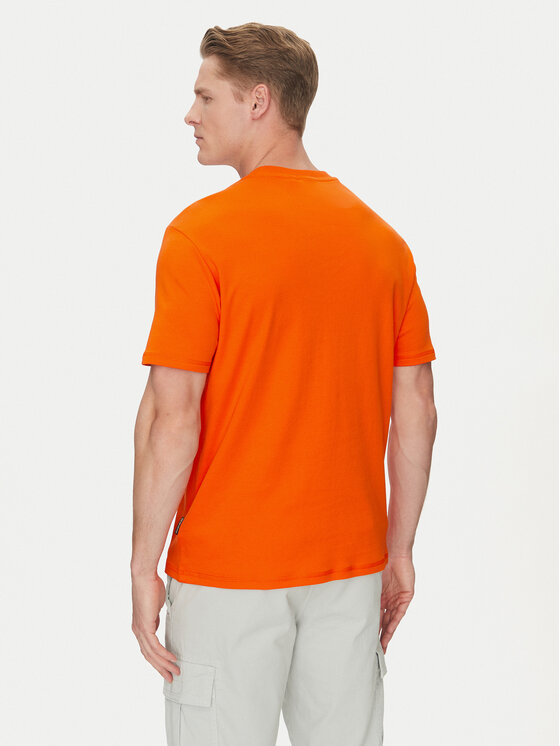 Napapijri Napapijri Majica S-Vanni NP0A4IEA Oranžna Regular Fit