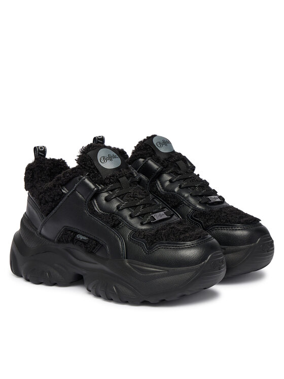 Buffalo Sneakersy Buffalo Bliss Warm 18346 Czarny
