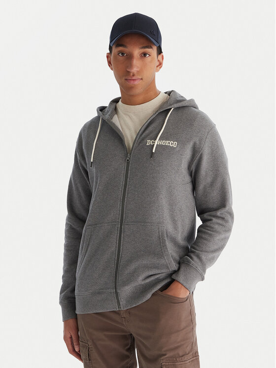 DC Shoes DC Shoes Sudadera Baseline ADYFT03389 Gris Regular Fit