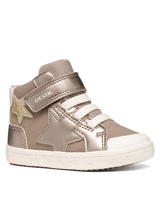 Geox Tenisice Geox B Gisli Girl B561MG 0AUAJ C5M2X M Bež