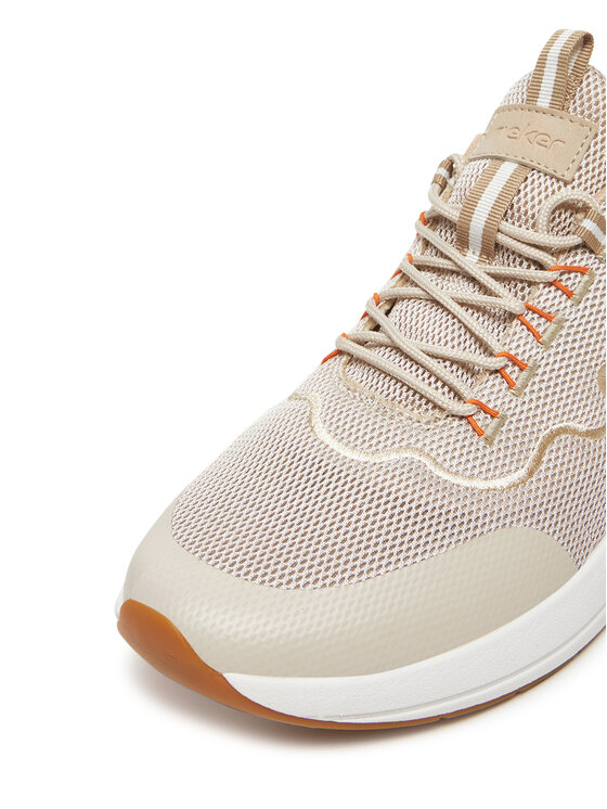 Rieker Sneakersy Rieker N8504-60 Béžová