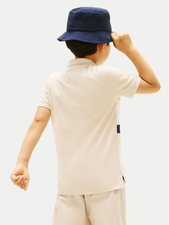 Tommy Hilfiger Tommy Hilfiger Polo KB0KB10383 Beis Regular Fit