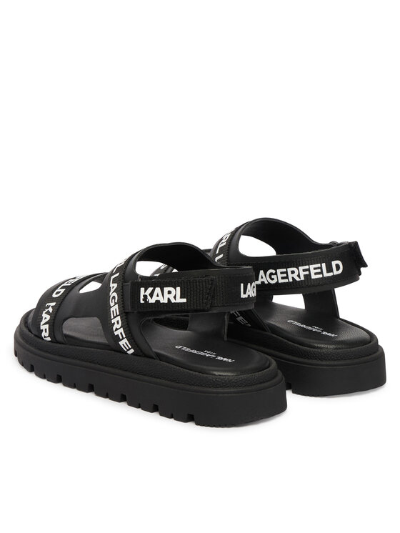 KARL LAGERFELD Sandali KARL LAGERFELD Z31176 M Nero