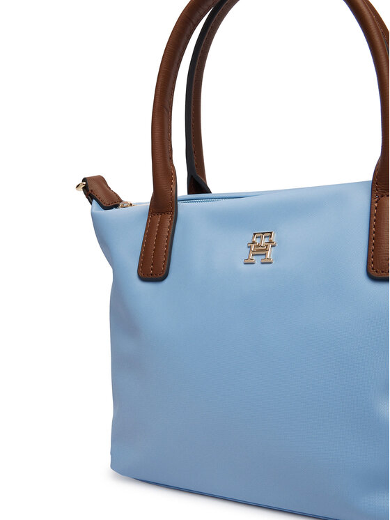 Tommy Hilfiger Soma Tommy Hilfiger Popette Mini Tote AW0AW17709 Gaiši zils