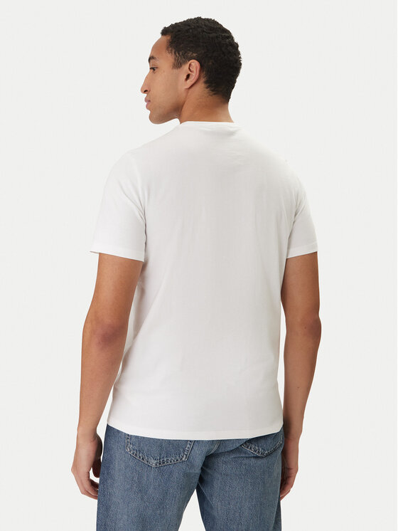 Calvin Klein Jeans Calvin Klein Jeans Majica Classic Monogram LV04RD254G Bela Regular Fit