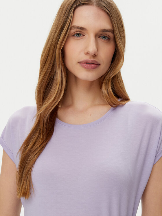 Vero Moda Vero Moda T-shirt Ava 10284468 Viola Regular Fit