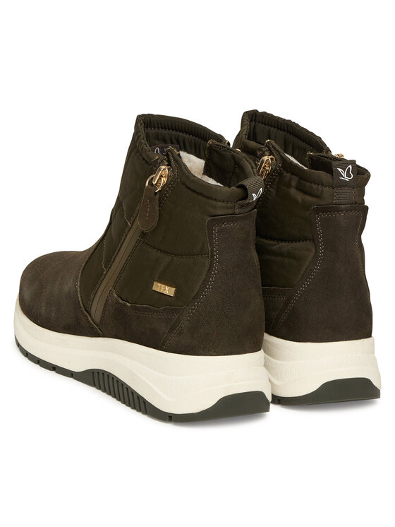 Caprice Botki Caprice 9-26400-45 Khaki