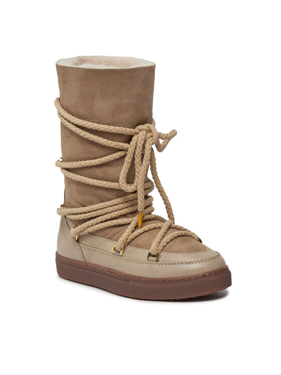 Inuikii Cizme de zăpadă Inuikii Classic High Laced 75107-096 Bej