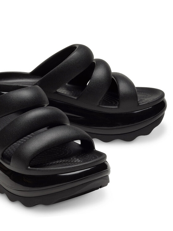 Crocs Шльопанці Crocs Mega Crush Triple Strap 209842 Чорний