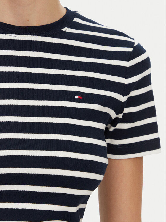 Tommy Hilfiger Tommy Hilfiger Póló New Cody WW0WW40587 Sötétkék Slim Fit