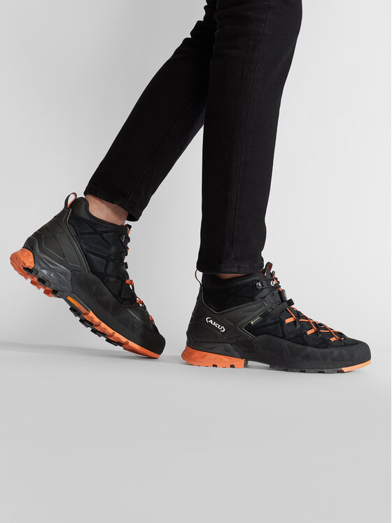 Aku Трекінгові черевики Aku Rock Dfs Mid Gtx GORE-TEX 718 Чорний