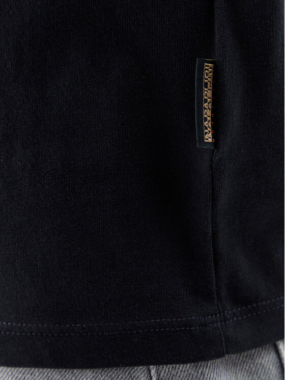 Napapijri Napapijri Футболка S-Nina NP0A4H87 Чорний Regular Fit
