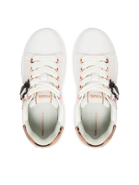KARL LAGERFELD Sneakersy KARL LAGERFELD KL42376T Biały