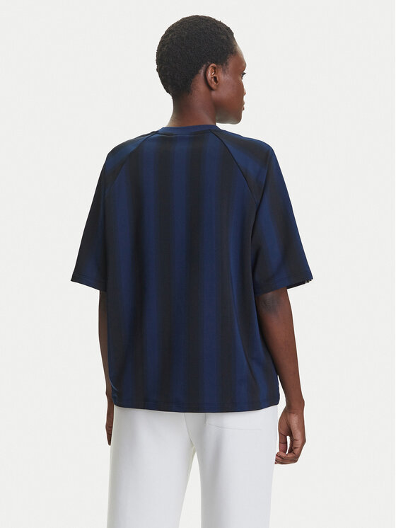 adidas adidas Футболка Linear JY2854 Cиній Oversize