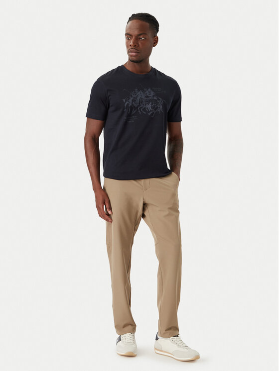 Beverly Hills Polo Club Beverly Hills Polo Club Camiseta P-SS26M-TS101 Azul marino Regular Fit