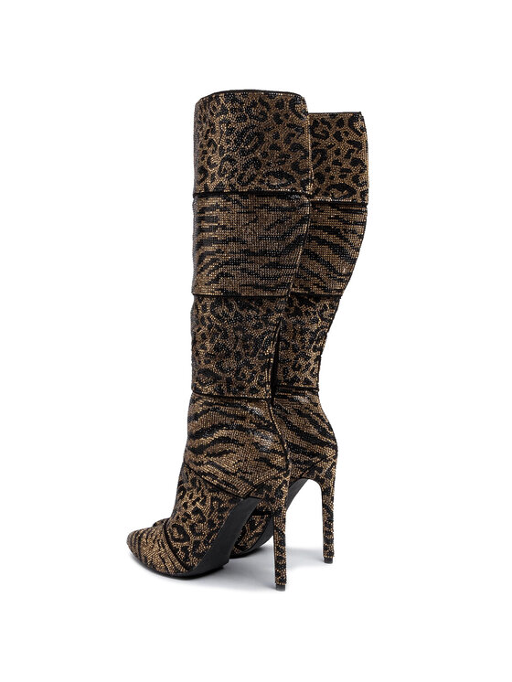 Steve Madden Чоботи Steve Madden Winner SM11000682-02003-ANI Золотий