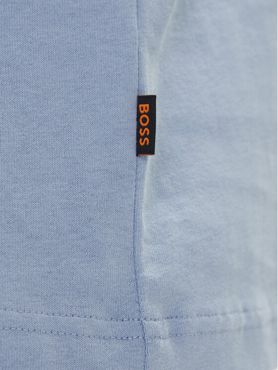 BOSS BOSS Camiseta Te_Voyage 50546370 Azul Relaxed Fit