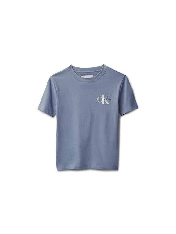Calvin Klein Jeans Calvin Klein Jeans Camiseta Chest Monologo LV1CKSJA32 Azul Regular Fit