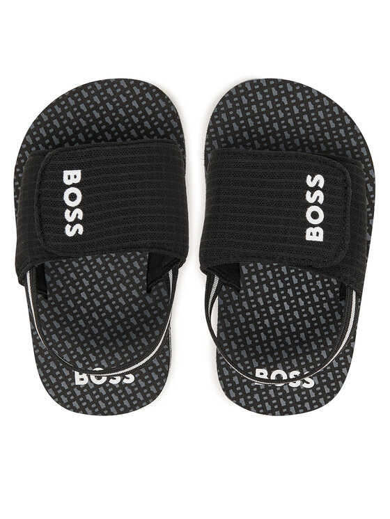 BOSS Sandale BOSS J52820 M Negru
