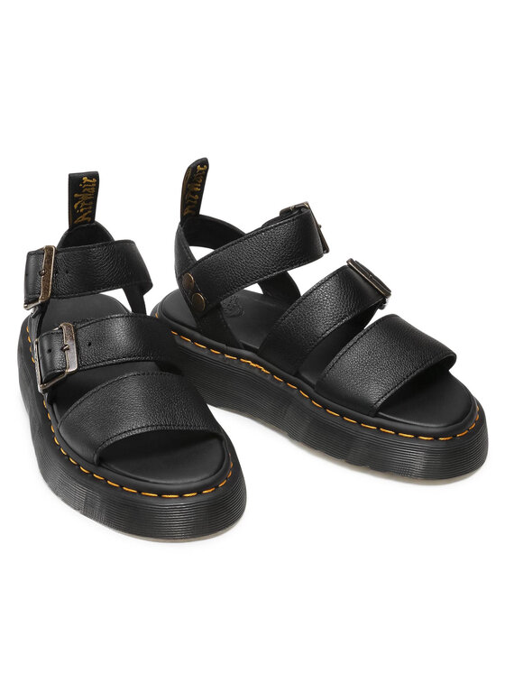 Dr. Martens Босоніжки Dr. Martens Gryphon Quad 25720001 Чорний