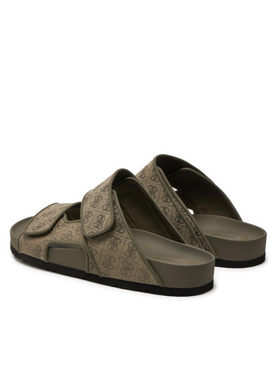 Guess Klapki Guess Igea II Jqd 4g FMGIGJ FAL03 Khaki