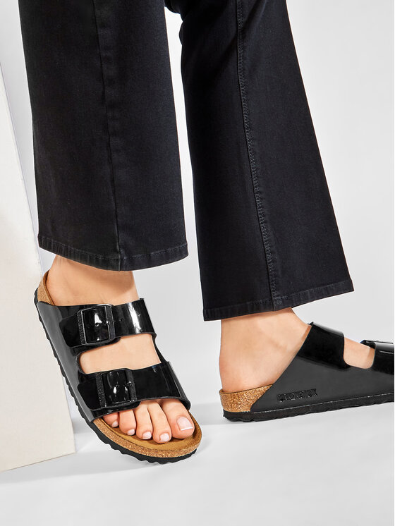 Birkenstock Nazouváky Birkenstock Arizona Birko-Flor 1005292 Černá