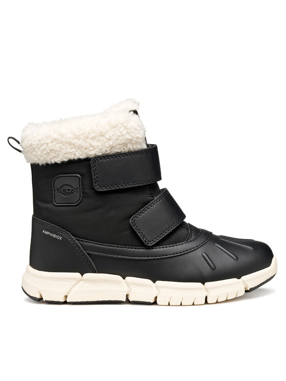 Geox Sniega zābaki Geox J Flexyper B Ab J46APC 0BCFU C9999 D Melns