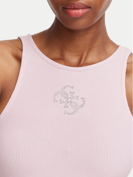 Guess Guess Top W6RP39 KD092 Rosa Regular Fit