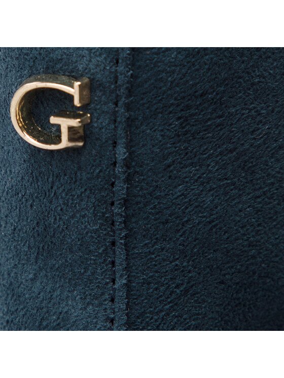 Guess Škornji Guess FLOD24 SUE09 Mornarsko modra