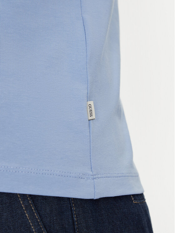 Guess Jeans Guess Jeans T-Shirt W5RI54 J1314 Μπλε Regular Fit