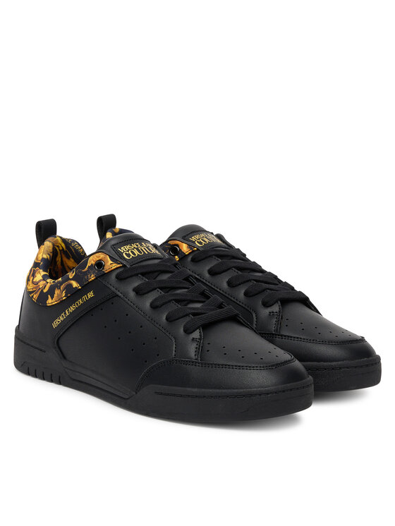 Versace Jeans Couture Снікерcи Versace Jeans Couture 79YA3SD6 ZPB38 Чорний
