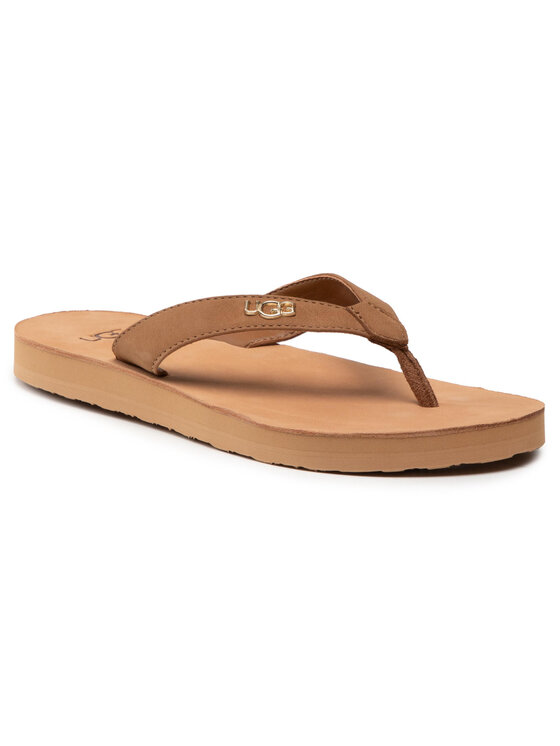 Ugg В'єтнамки Ugg W Tawney Logo 1119997 Бежевий