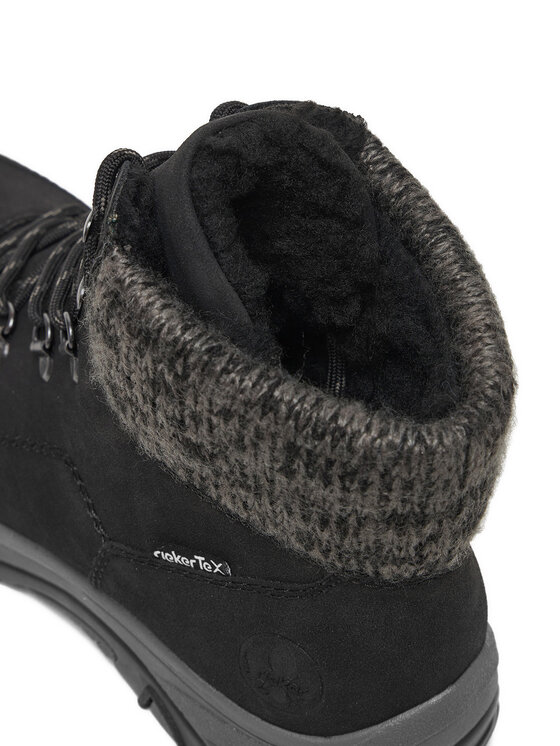 Rieker Botines planos Rieker CEO-M9610-00 Negro
