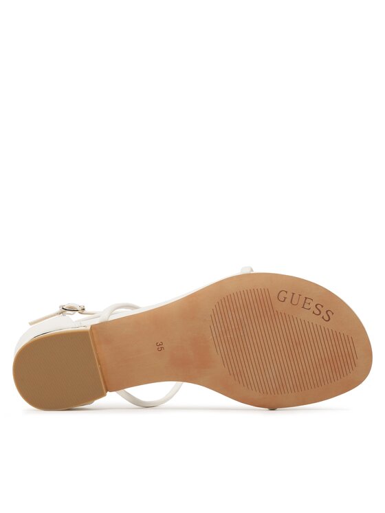 Guess Sandały Guess Cadha FL6CDH LEA21 Biały
