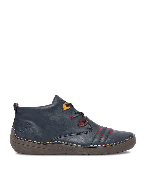 Rieker Botines planos Rieker CEO-52509-14 Azul marino