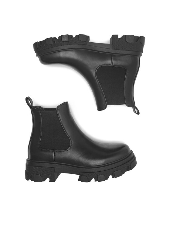 DeeZee Botki DeeZee H12901-6 Czarny