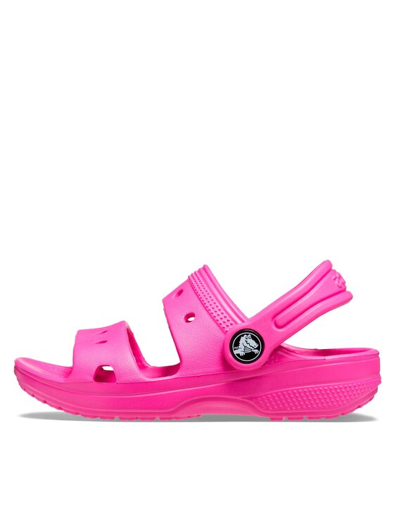 Crocs Natikači Crocs Classic Kids Sandal T 207537 Roza
