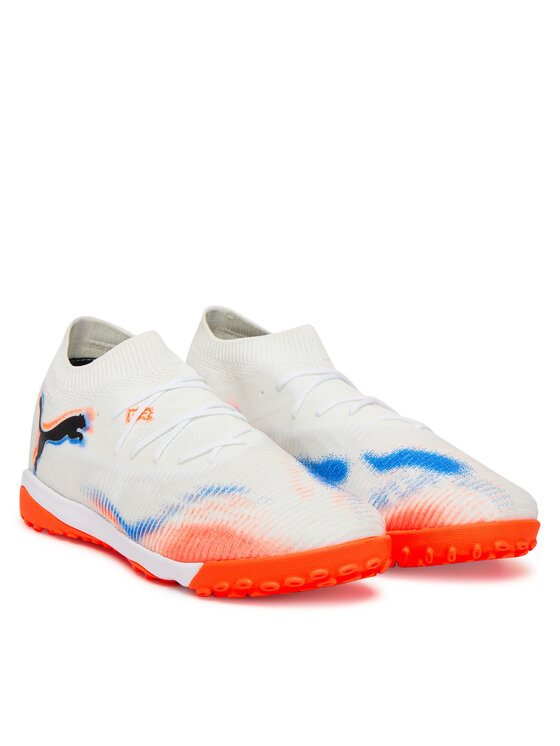 Puma Čevlji za nagomet Puma Future 8 Match Tt 108597 01 Bela