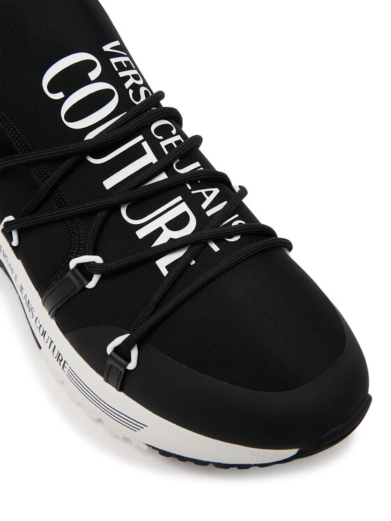 Versace Jeans Couture Снікерcи Versace Jeans Couture 79YA3SA6 ZS915 Чорний