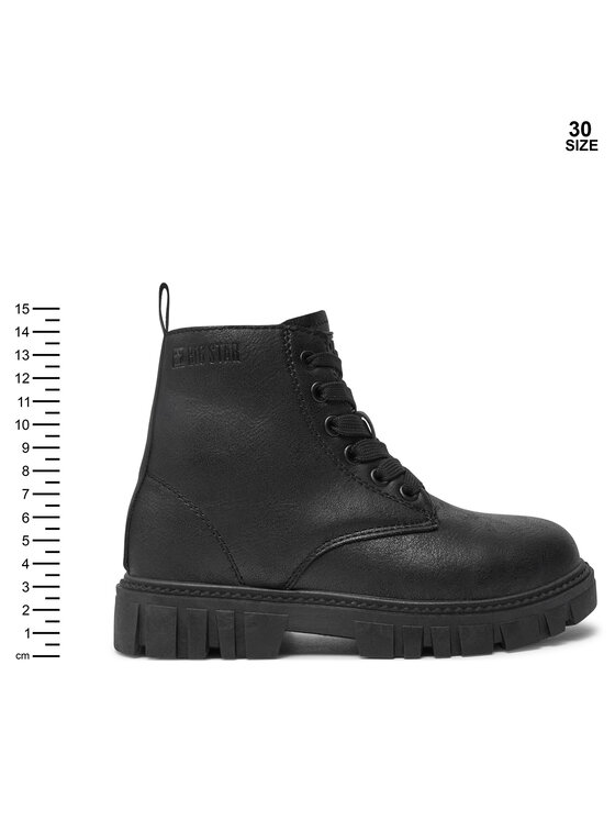 Big Star Shoes Черевики Big Star Shoes OO374080 Чорний