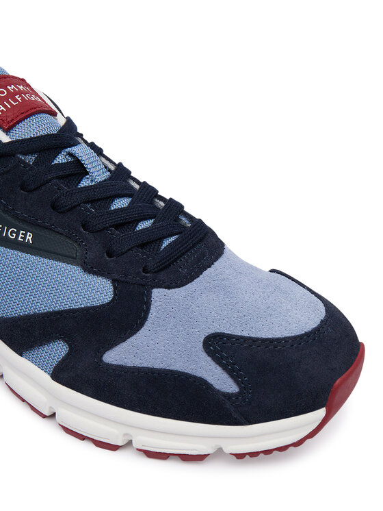 Tommy Hilfiger Sneakersy Tommy Hilfiger Outdoor Runner FM0FM05945 Modrá