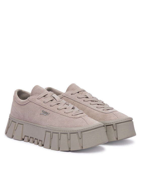 Tommy Jeans Sneakersy Tommy Jeans Platform Sneaker EN0EN03132 Sivá