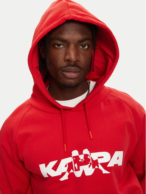 Kappa Kappa Majica dugih rukava Nhayma 341V57W Crvena Regular Fit